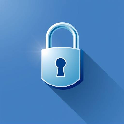 Illustration d'un cadenas stylisé symbolisant la protection des données.